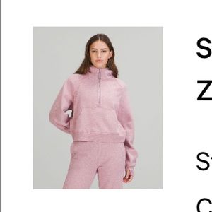 Lululemon Scuba Oversized Half-Zip Hoodie